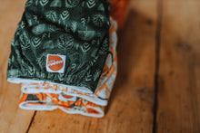 Load image into Gallery viewer, Tree-mendous Patterned Cloth Nappies Stacked