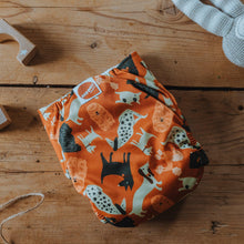 Load image into Gallery viewer, Barking Mad Cloth Nappy Design Front View